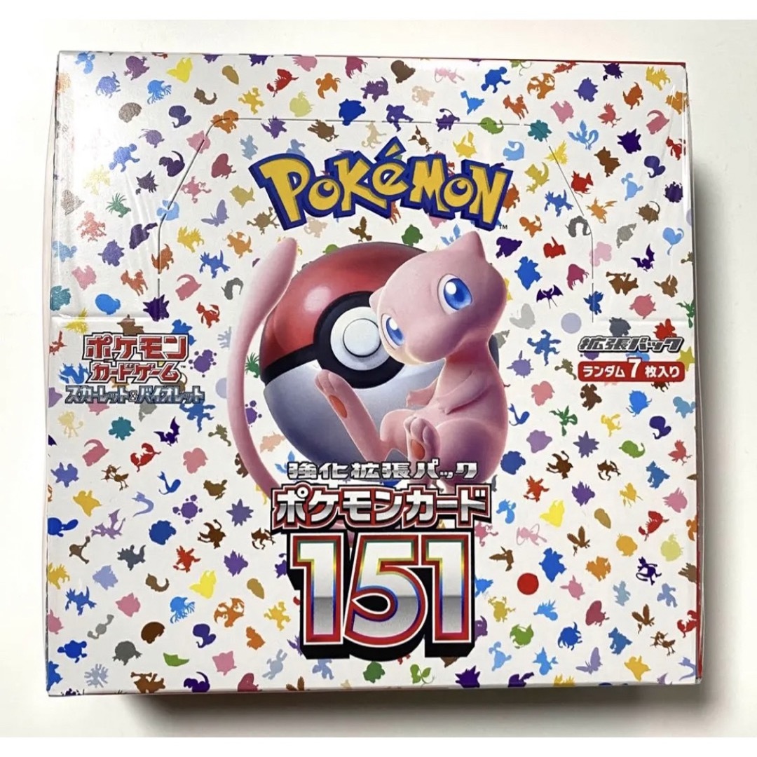ポケモンカード151 BOX シュリンク付 未開封