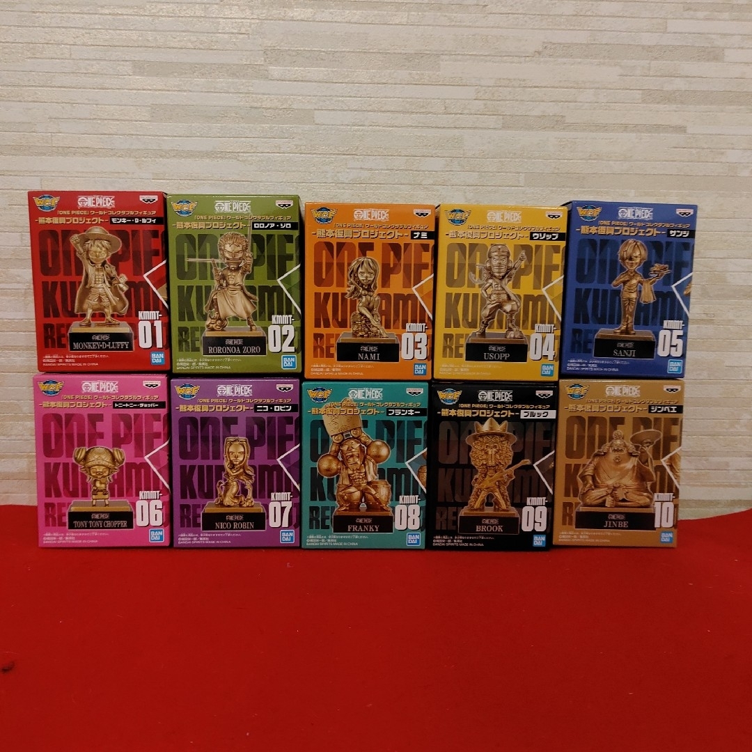 新品未開封】ワンピース ワーコレ 熊本 フィギュア 記念カード