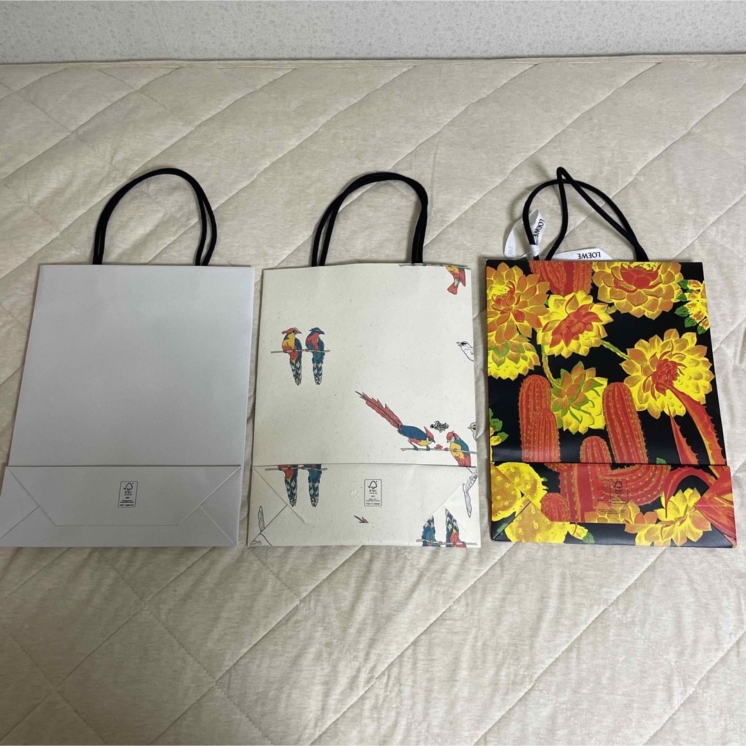 ショップ袋セット（GUCCI, Dior, LOEWE） ショップ袋セット（GUCCI