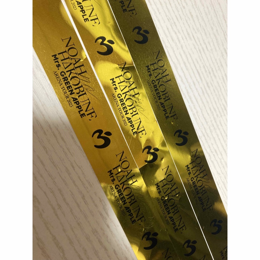 非売品】JAM'Sくじ メメルピンズ ミセスグリーンアップル 金テープ付き