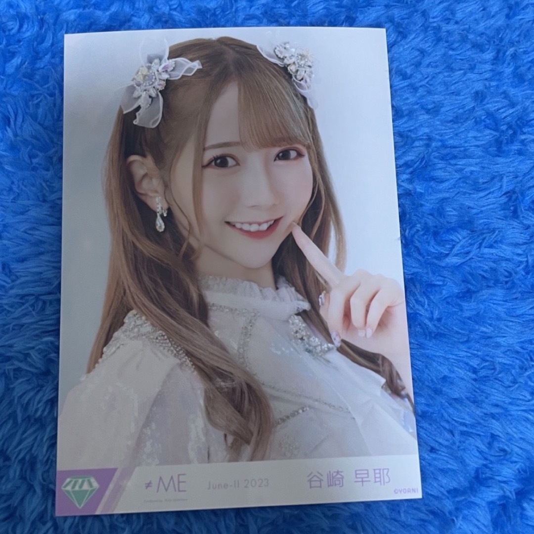 ノイミー 谷崎早耶 直筆 コメあり 生写真 ヨリ モブノデレラ ≠ME 生