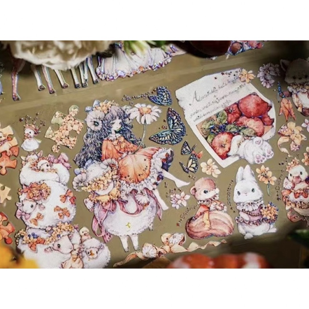 海外人物 マスキングテープ NeiNei 野柚 4点 ⚠️水晶pet（310287 海外