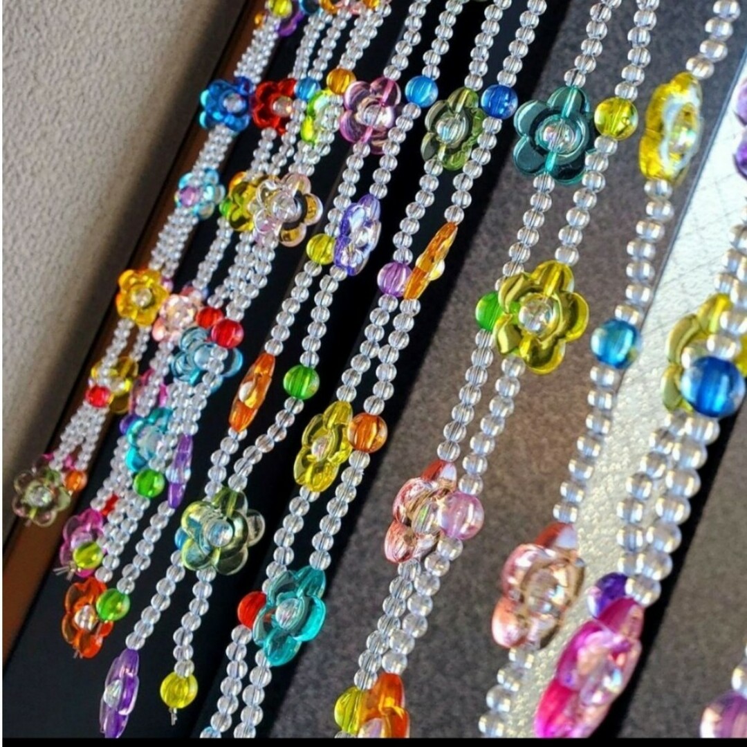 昭和 レトロ ポップ 珠 のれん 暖簾 ビーズ プラ Amazon.co.jp: 超貴重