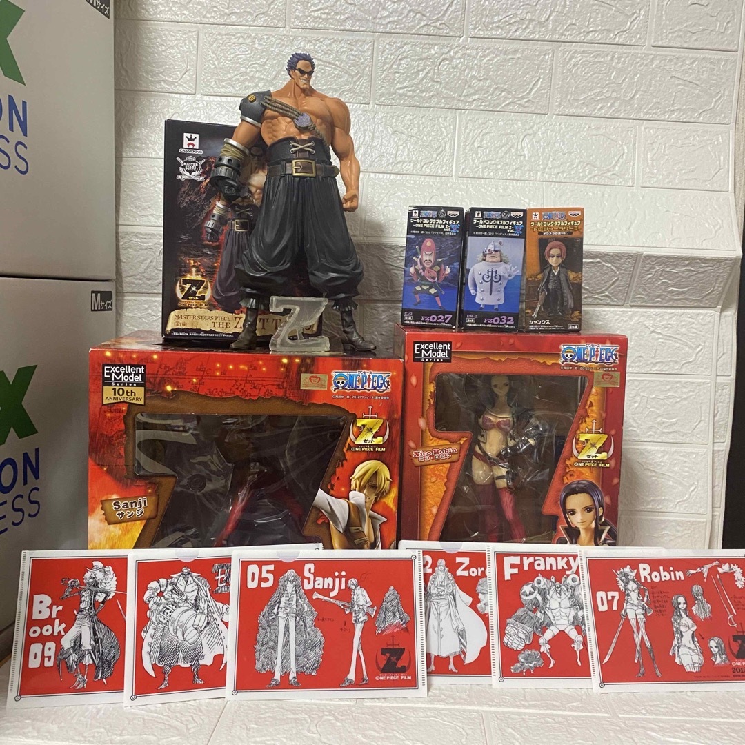 ワンピース フィギュア 激レア 一番くじ RED Z ゼット 特典