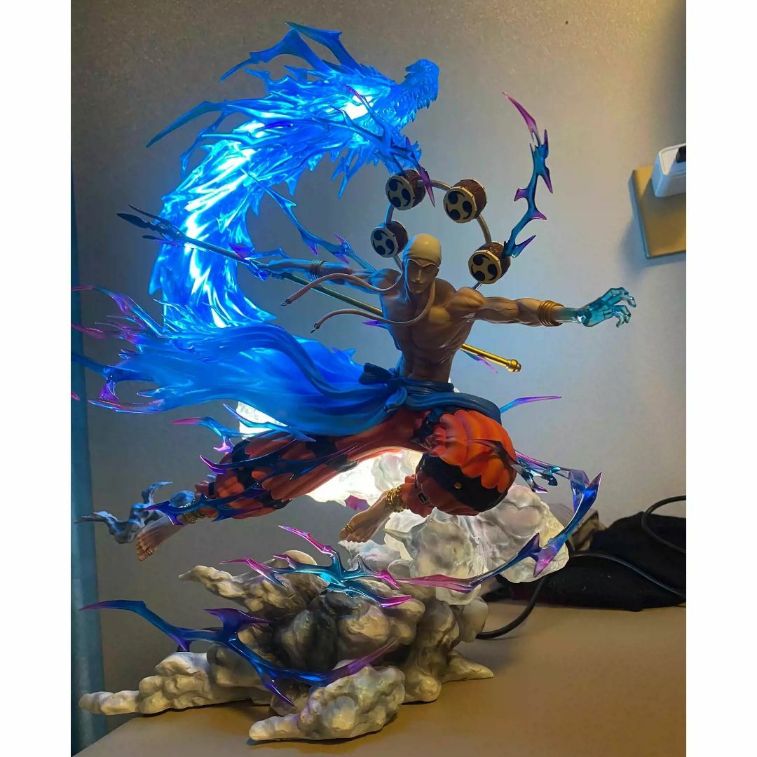 ワンピース 神 エネル ゴッド フィギュア ガレージキット popスケール