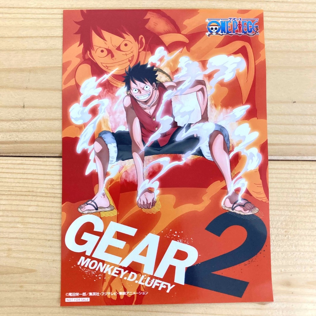 ワンピース 扉絵 ブロマイド イベント 限定 ルフィ 第599話 非売品