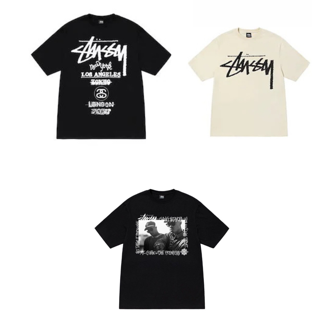 STUSSY - STUSSY tシャツ Lサイズ 3枚セットの通販 by 41849000's