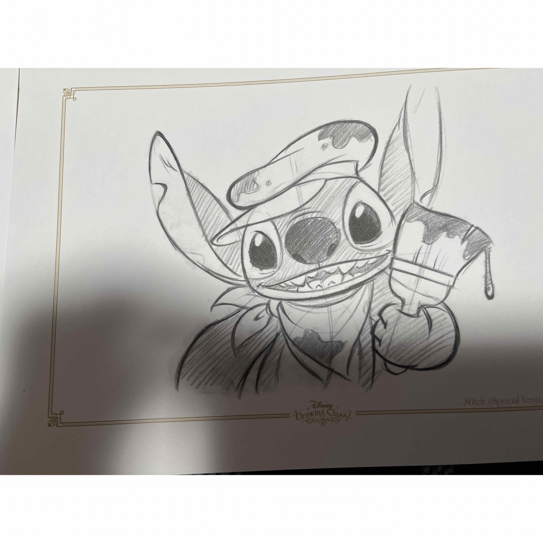 ディズニー スティッチ 原画 ドローイング ディズニー スティッチ 原画
