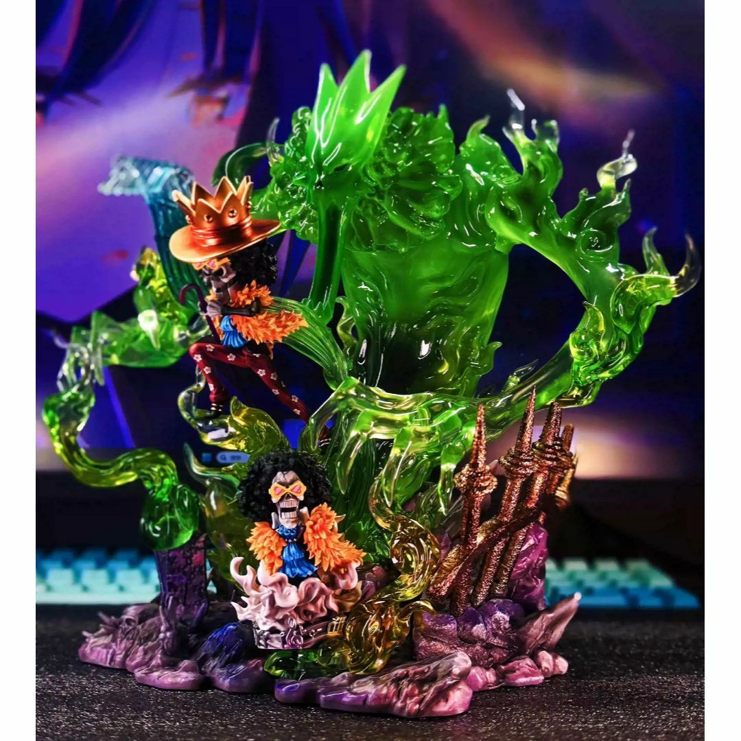 ワンピース ソウルキング ブルック フィギュア ガレージキット 塗装