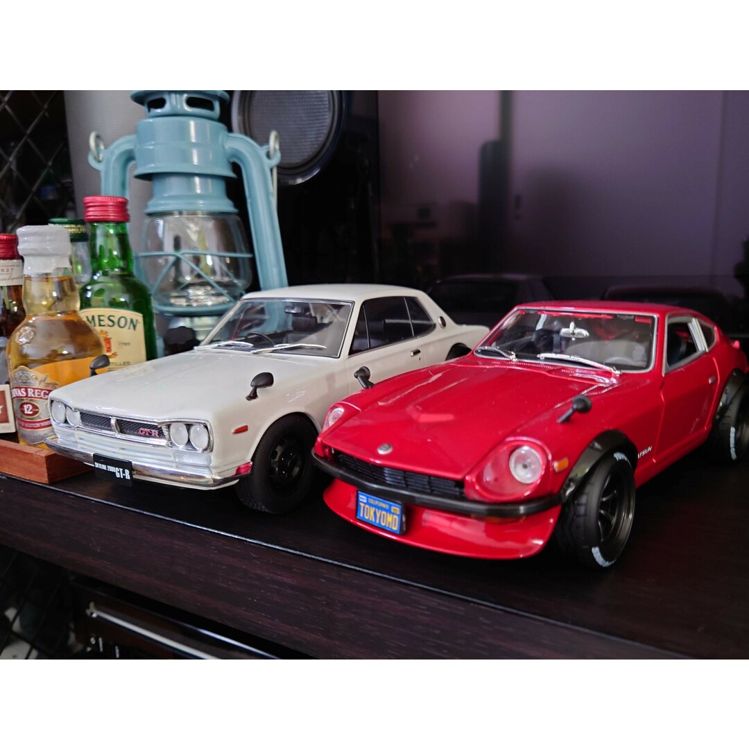 1/18 日産GT-R ハコスカ ホワイト スカイライン2000GT-R 1/18 日産GT-R