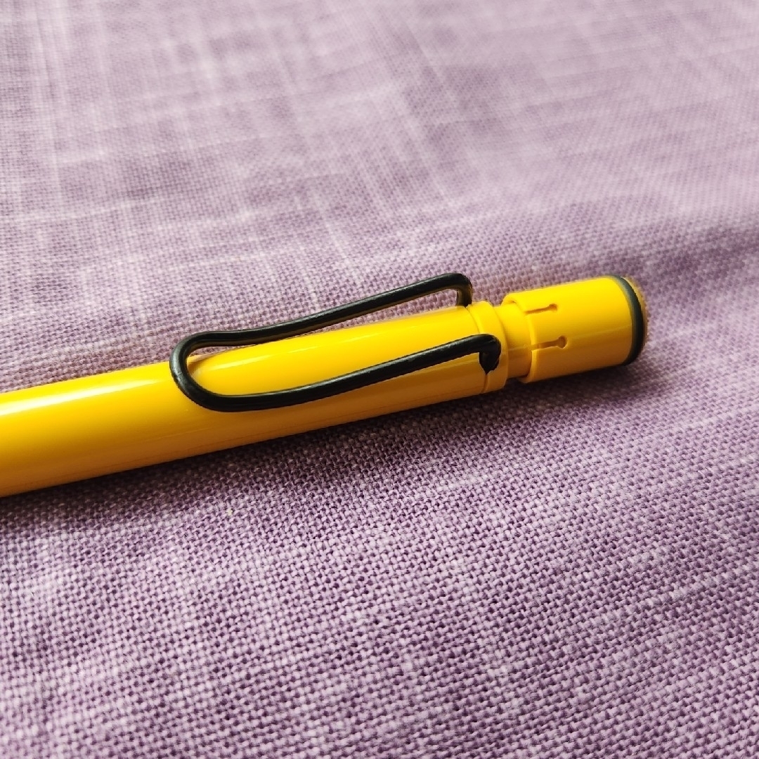 LAMY - LAMY safari サファリ シャープペンシル 山吹 ブラッククリップ