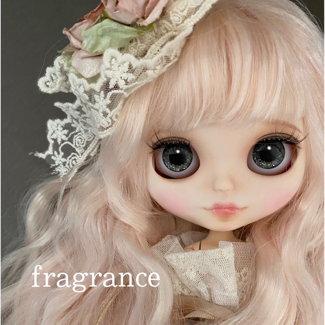 アイシードール カスタムドール ブライス 白肌 ベージュパープルmix