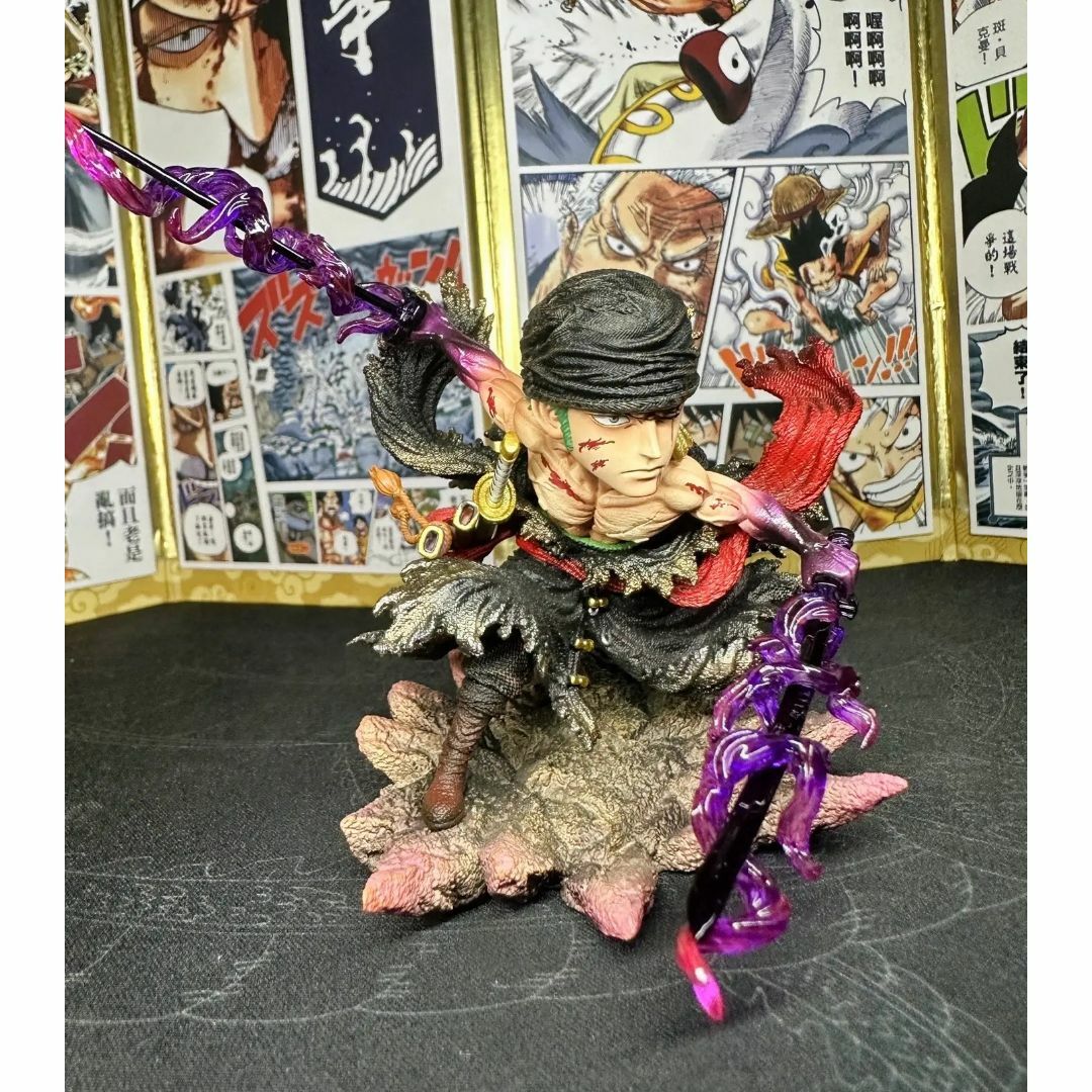 ワンピース 鬼ヶ島 ロロノア・ゾロ ガレージキット ワーコレサイズ