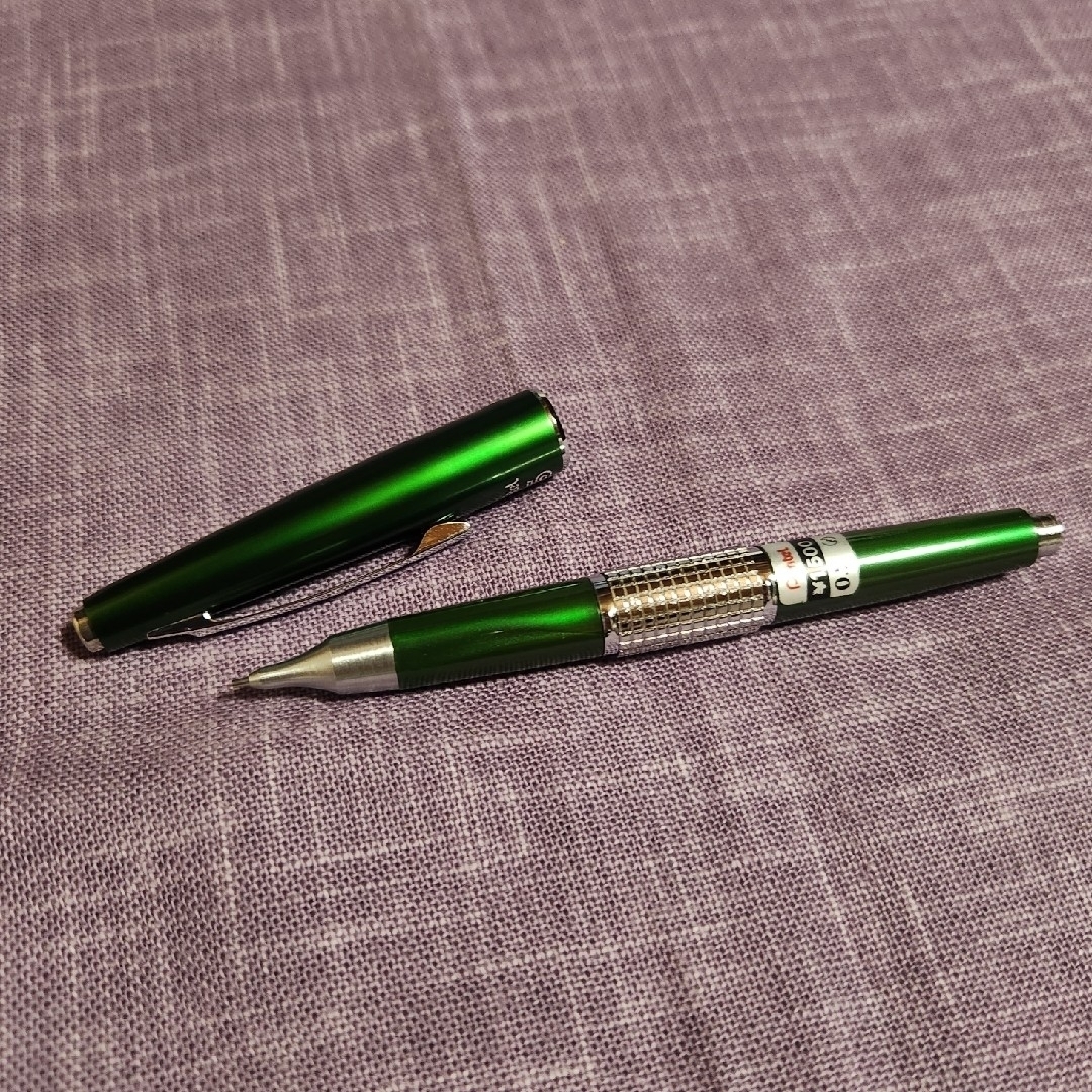 ぺんてる - ぺんてる ケリー Kerry シャープペンシル グリーン 緑 昭和