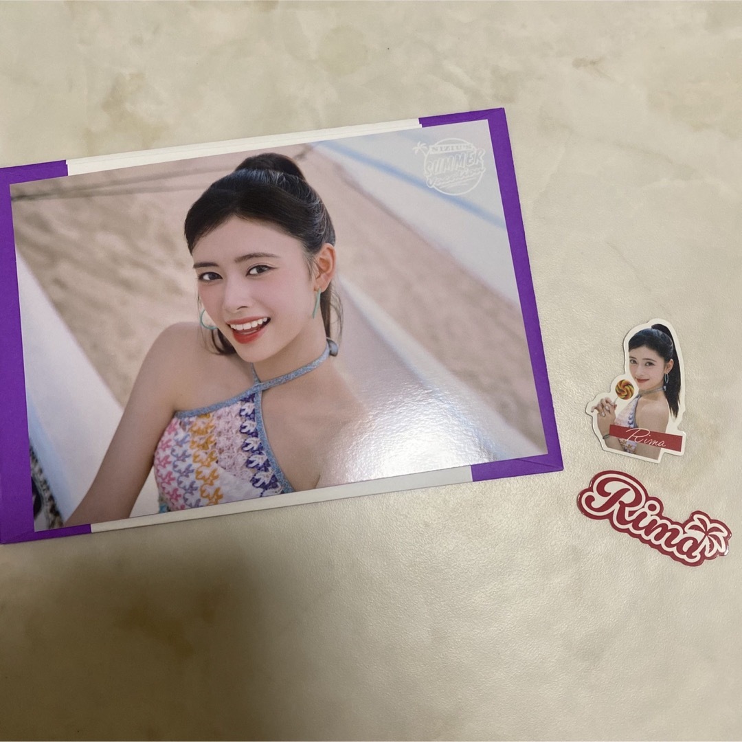 NiziU リマ サイン付きチェキ NiziU❤️リマ直筆サインいりチェキ