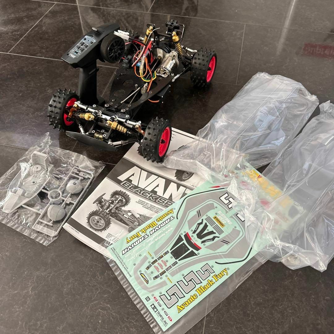 タミヤ 1⁄10 RCカー アバンテブラックスペシャル タミヤ新製品1⁄10RC