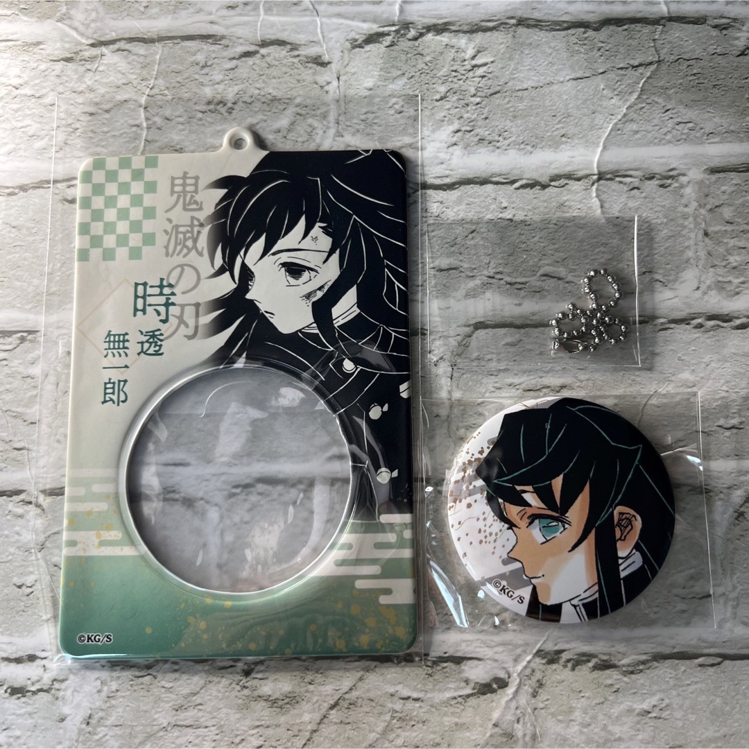 鬼滅の刃 ufotable開店記念 缶バッジ付きトートバッグ 時透無一郎 鬼滅