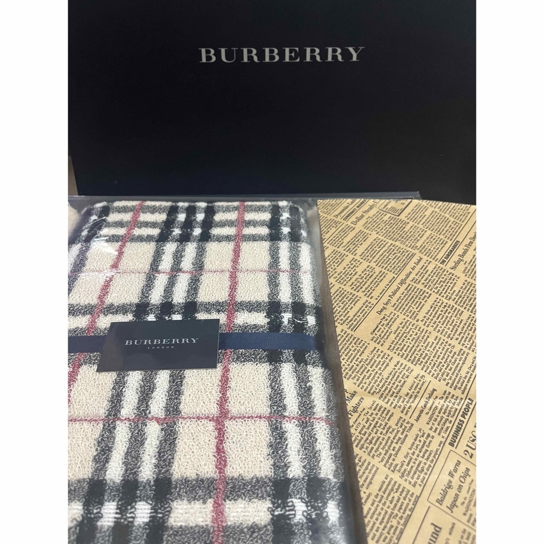 バーバリー バスタオルセット BB8512 ベージュ バーバリー バスタオル