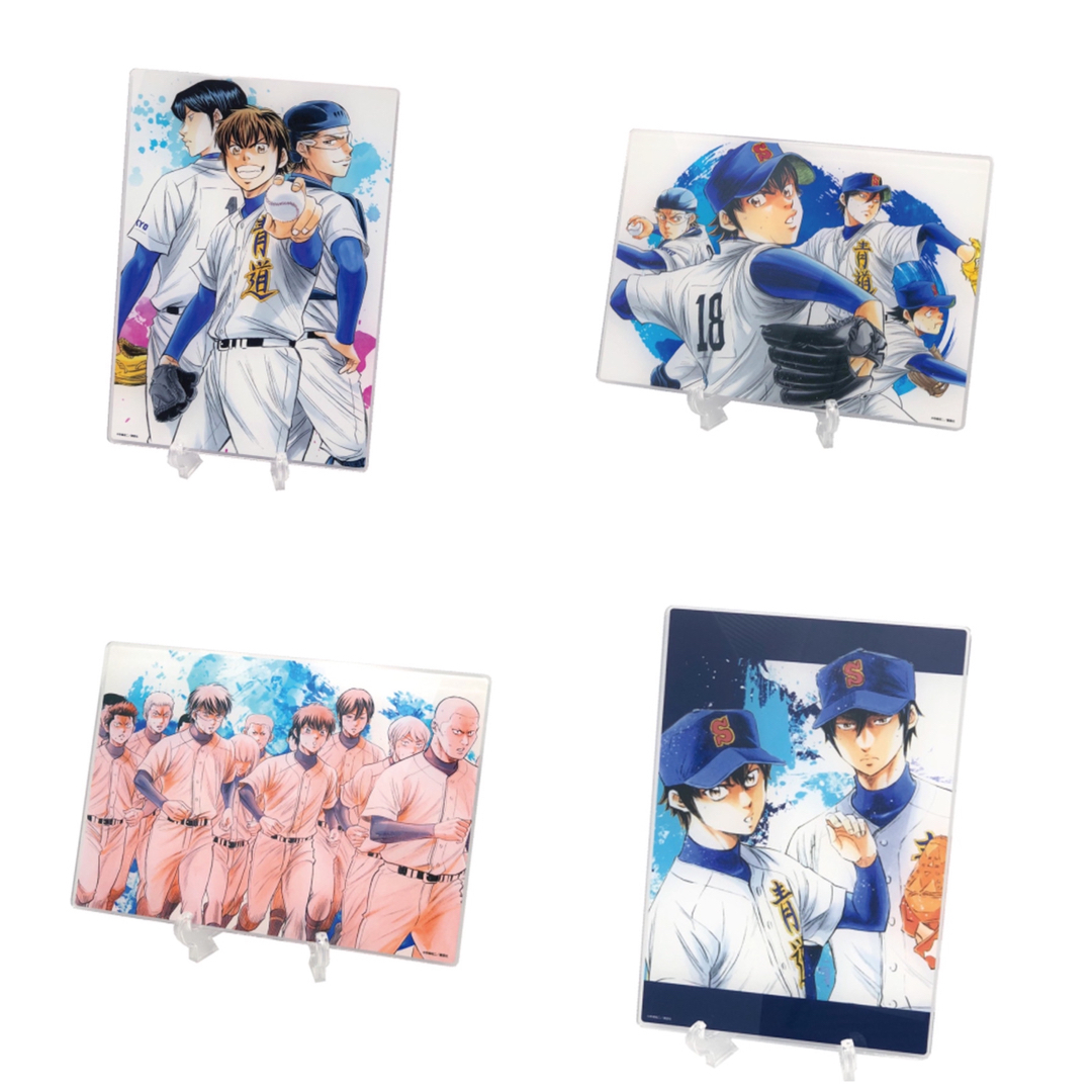 ダイヤのA 奥村光舟 DMMスクラッチ アクリルカード 缶バッジ ダイヤのA