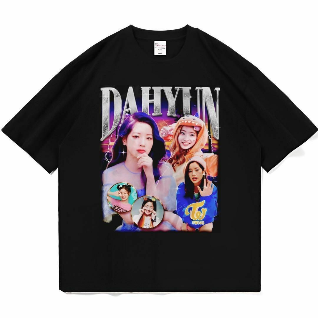 TWICE ダヒョン THIS IS FOR TシャツM T-SHIRT〈BLACK〉【M】/ DAHYUN