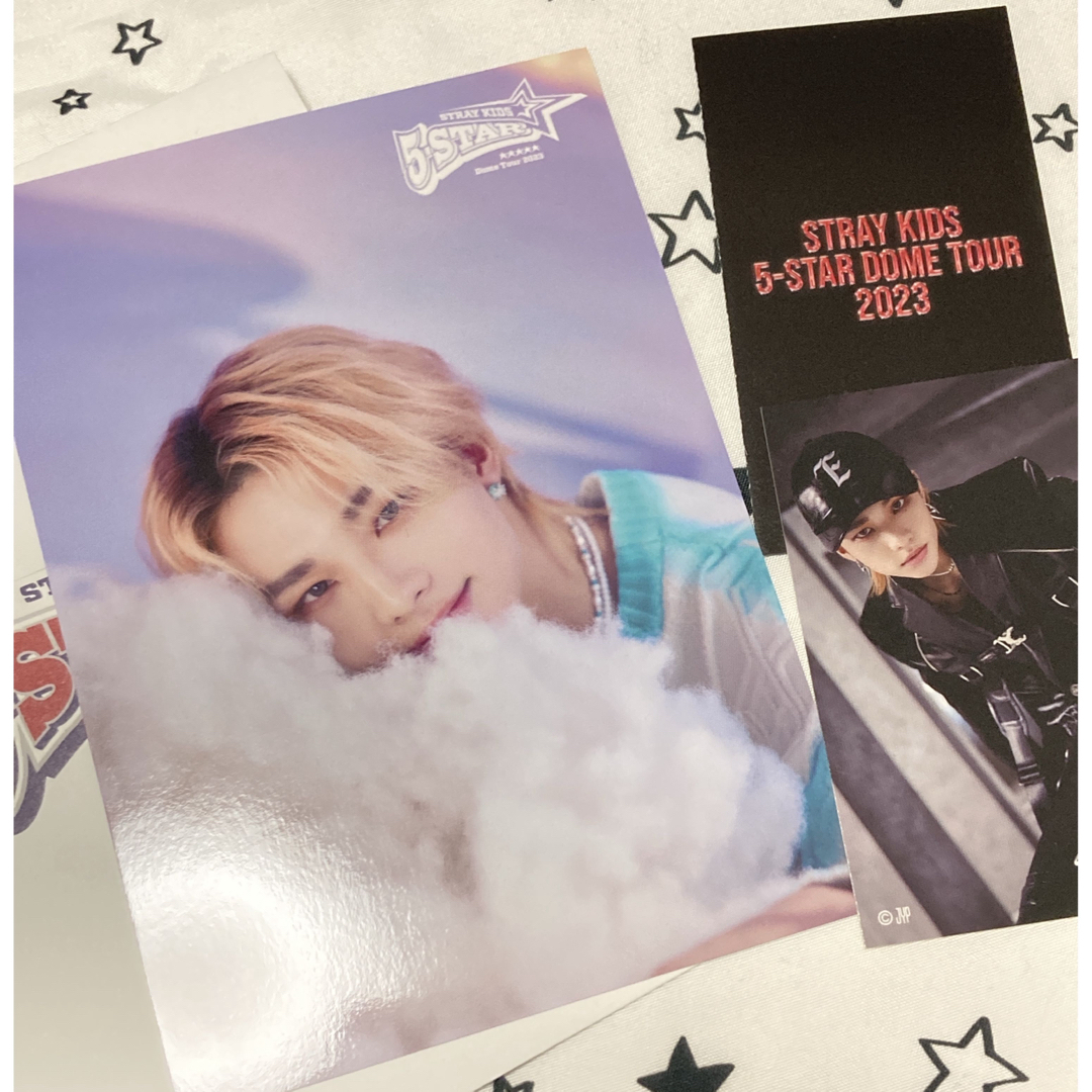 StrayKids 5-STAR Dome Tour 直筆サイン入りミニポスター StrayKids 5