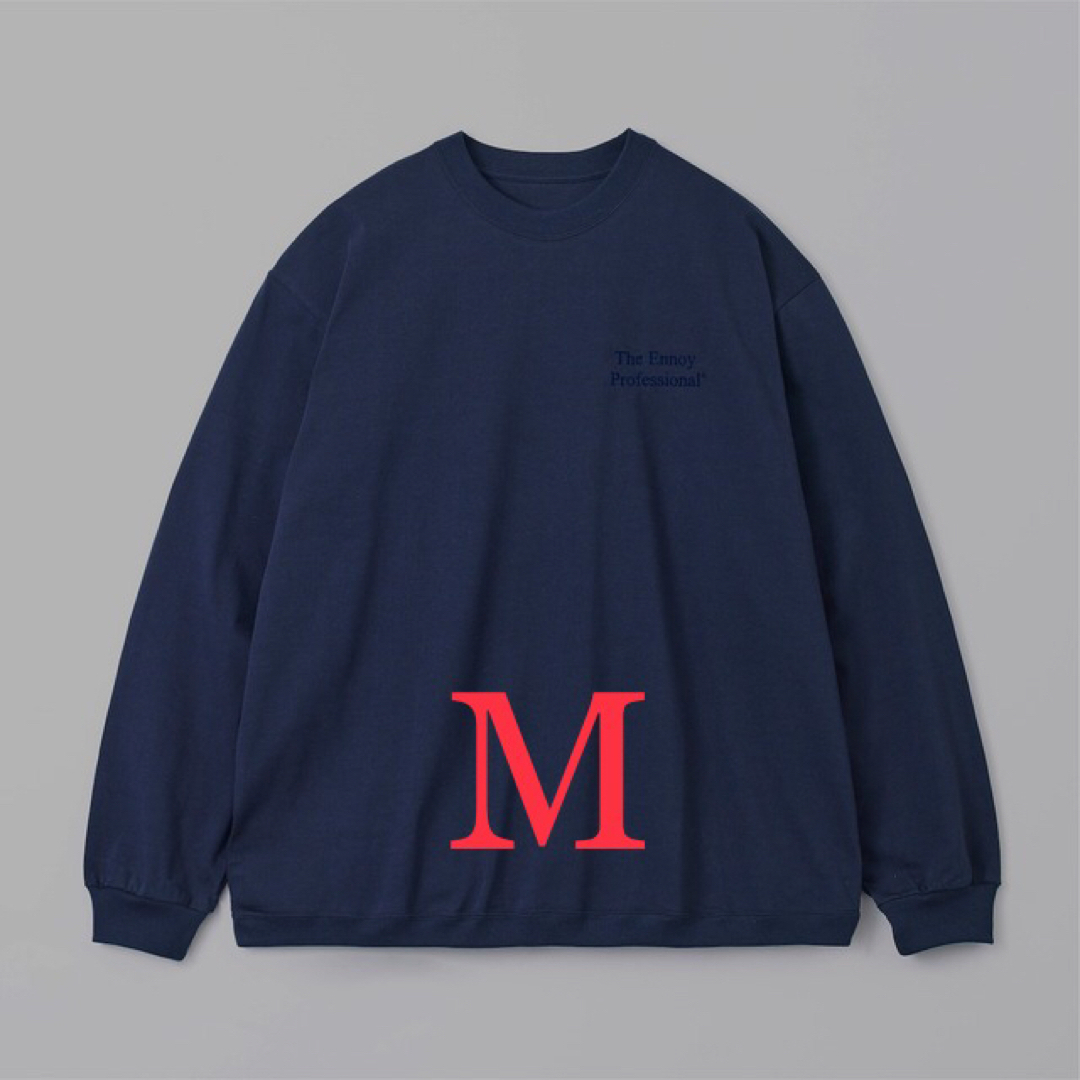 ENNOY Long sleeve hem rib tee Sサイズ エンノイ