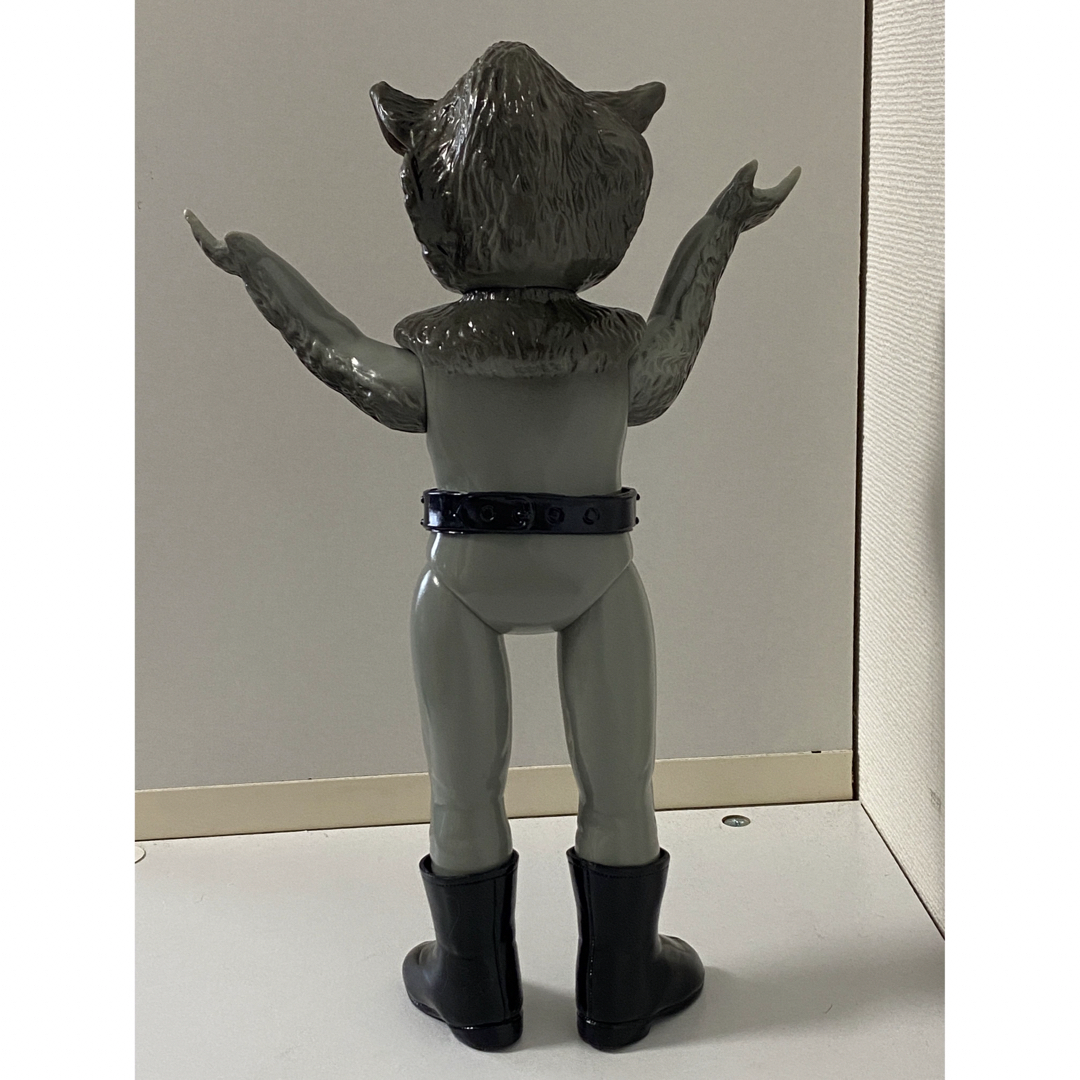 当時物 旧バンダイ 仮面ライダー 怪人 オオカミ男 ソフビ 当時物 旧