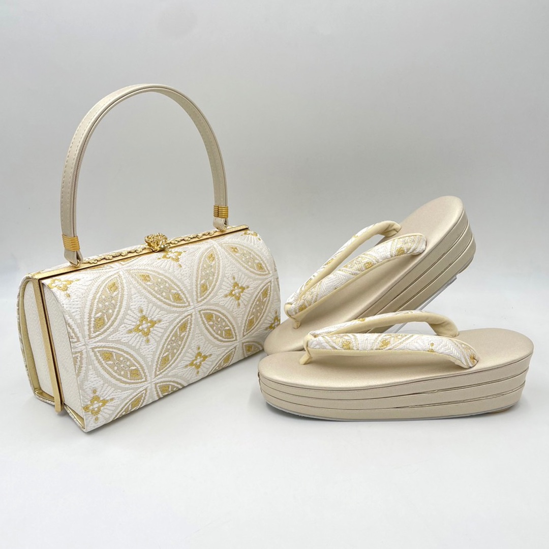 フォーマル礼装用 振袖 日本謹製 西陣織 草履バッグセッ