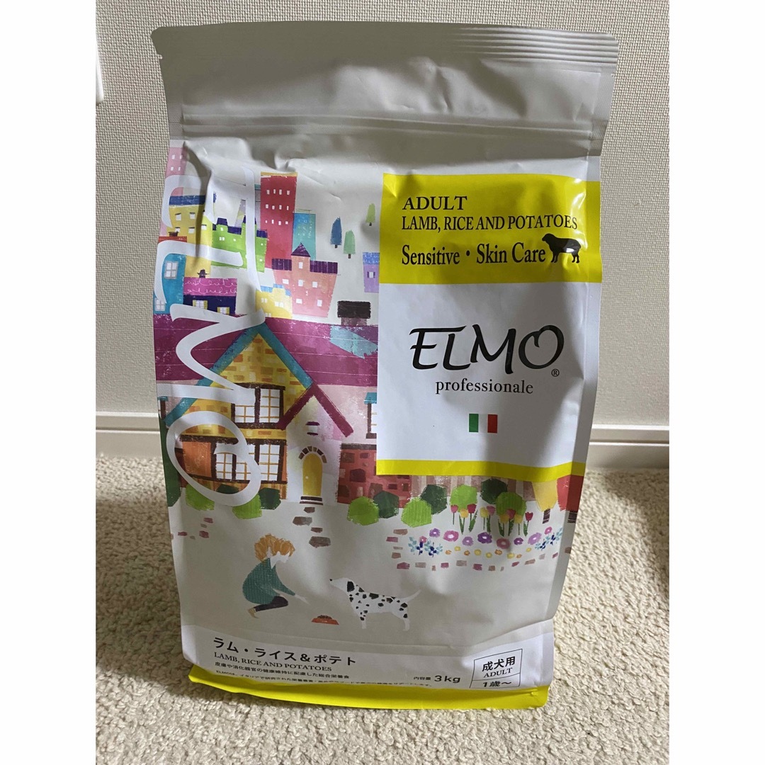 ELMO ドッグフード ラム・ライス・ポテト 3kg ② ELMO ラム・ライス