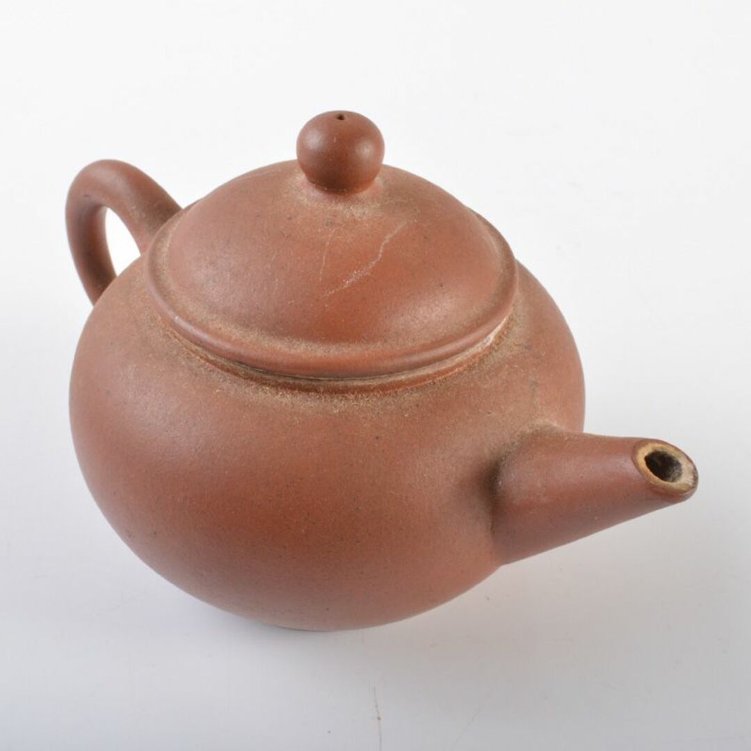 注文 中国 荊渓恵孟臣製 紫砂 朱泥 急須 茶壷 C R6379