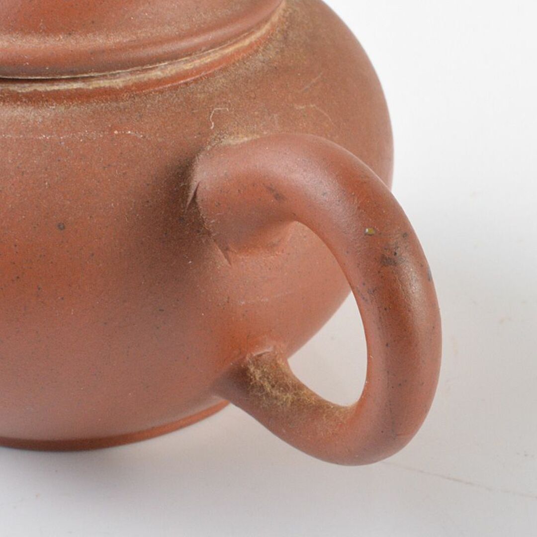 注文 中国 荊渓恵孟臣製 紫砂 朱泥 急須 茶壷 C R6379