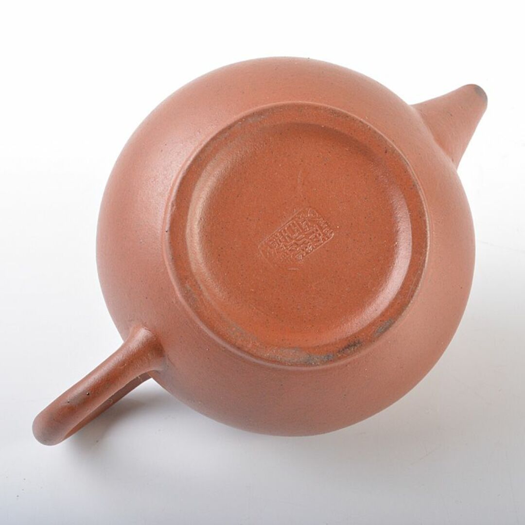 注文 中国 荊渓恵孟臣製 紫砂 朱泥 急須 茶壷 C R6379