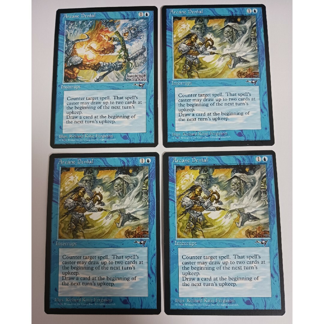 マジック：ザ・ギャザリング - MTG Arcane Denial 4枚セットの通販 by