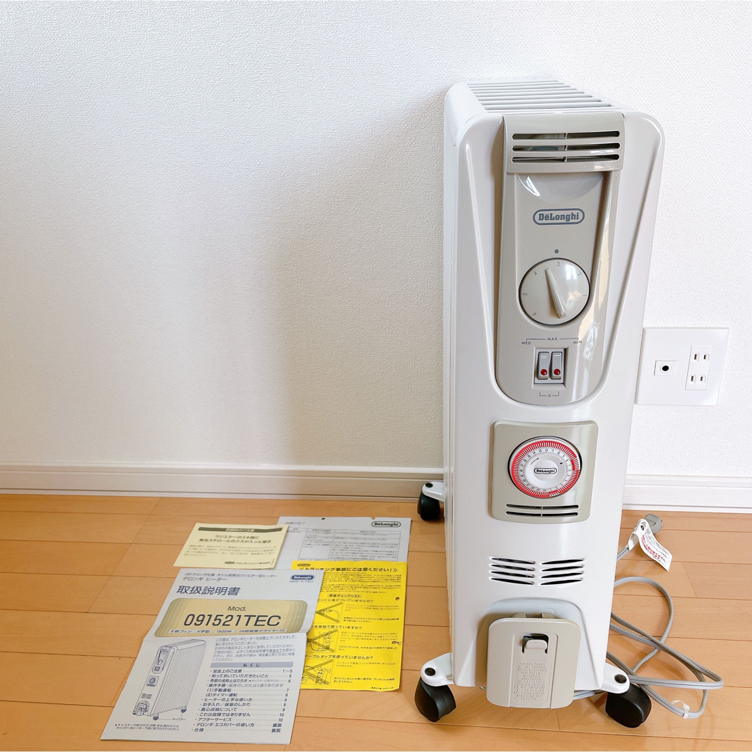DeLonghi - デロンギ オイルヒーター 091521TEC 説明書ありの通販 by