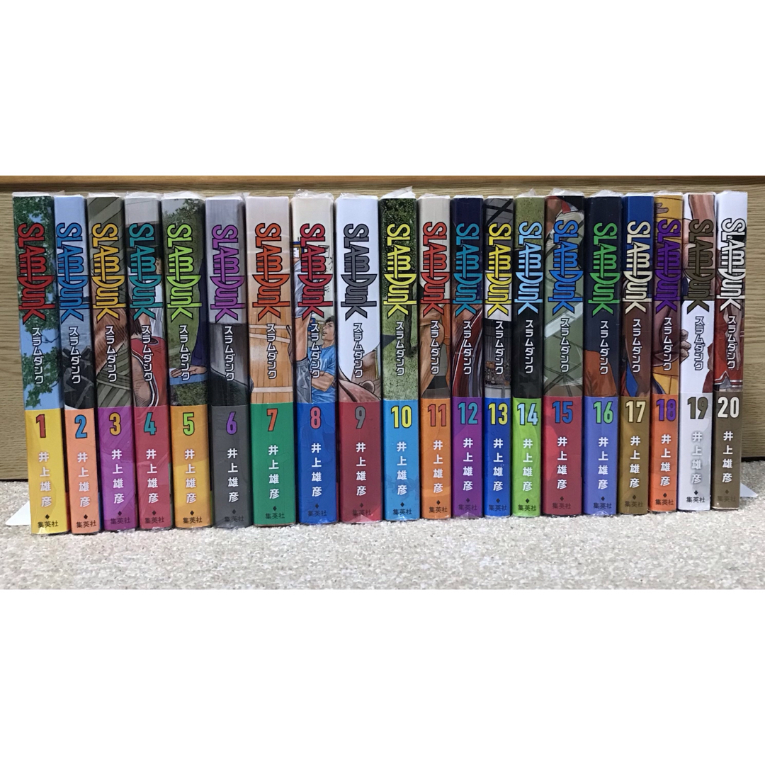 美品 スラムダンク 全巻 新装版 帯付き 美品 新装版 スラムダンク 1