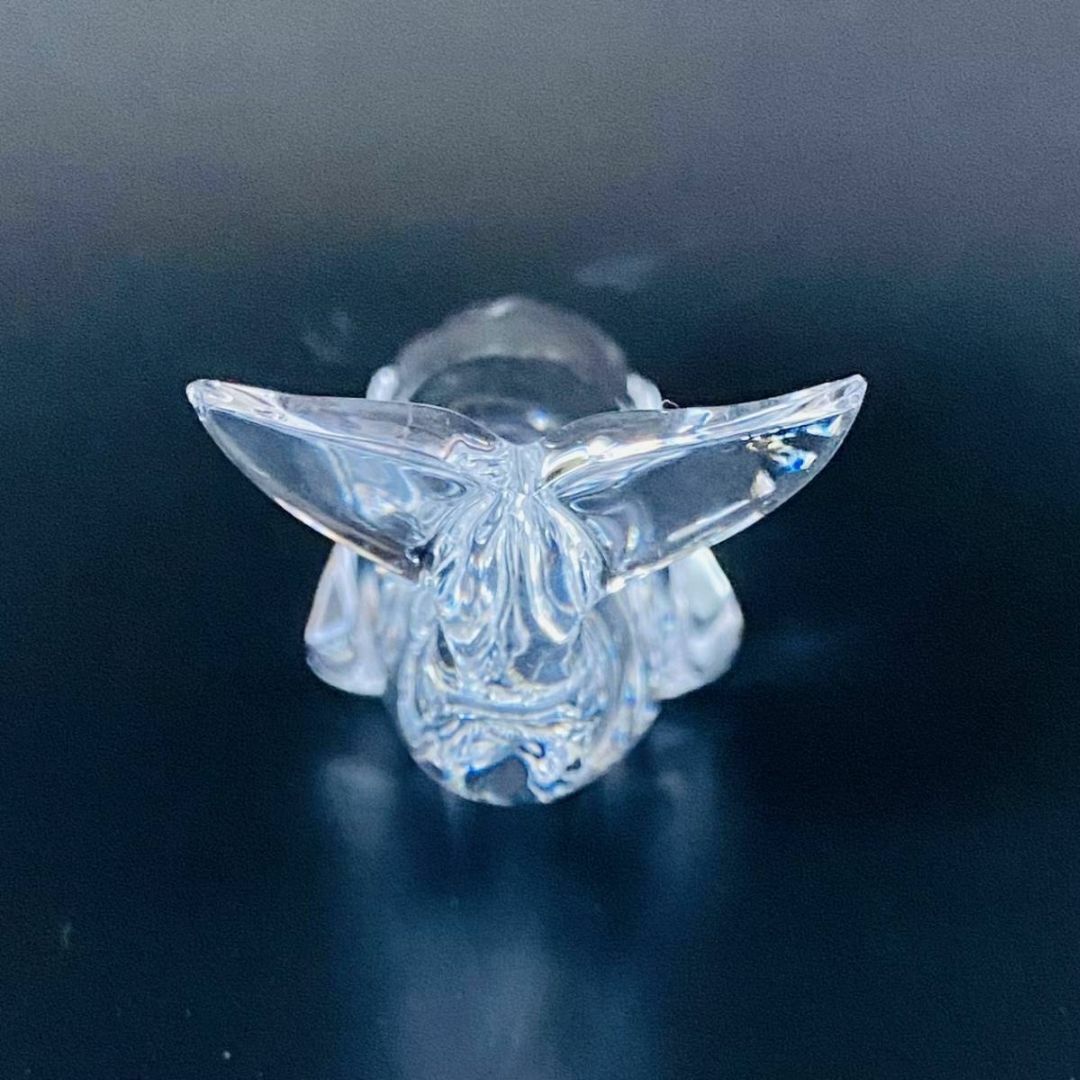 バカラ】動物 カモ 置物 インテリア☆美品☆金運2 バカラ】動物 カモ 置物