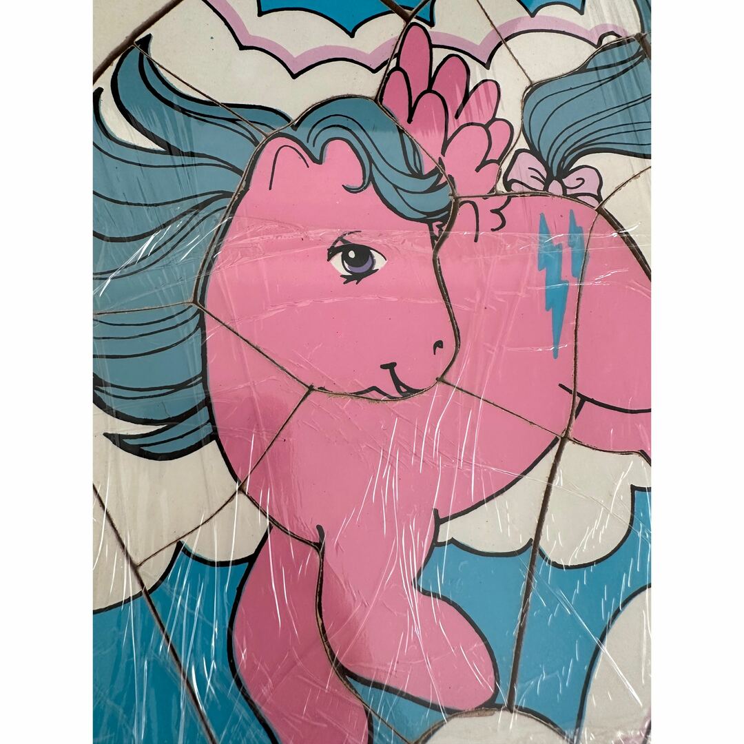 1984年マイリトルポニー 木製パズル ヴィンテージ ナイルパーチ