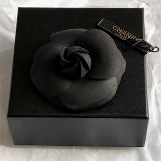 CHANEL シャネル CCロゴ カメリア コサージュ ブローチ 箱付き CHANEL