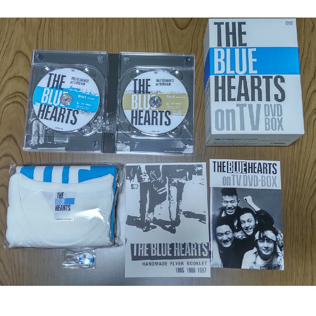 THE BLUE HEARTS on TV DVD-BOX(完全初回生産限定盤) 美品】THE BLUE