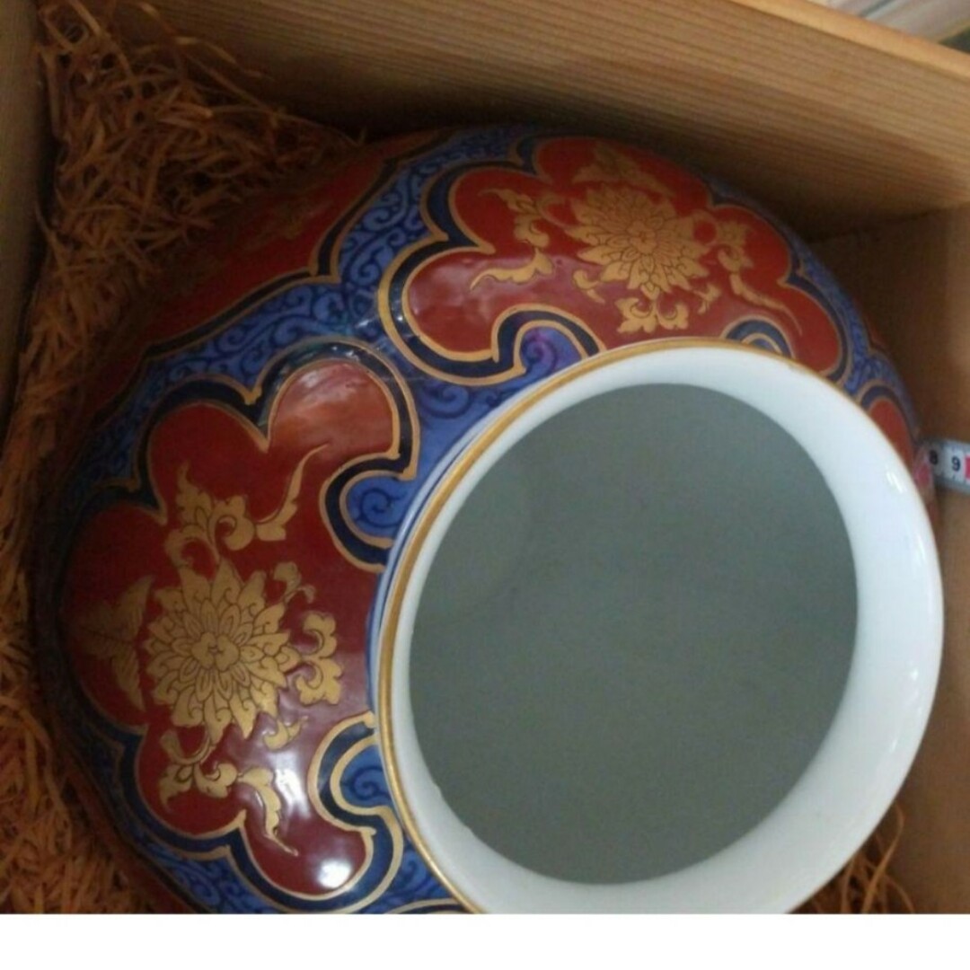 有田焼哲山作 鳳凰柄ヴィンテージ アンティーク 陶印いり 【公式通販】