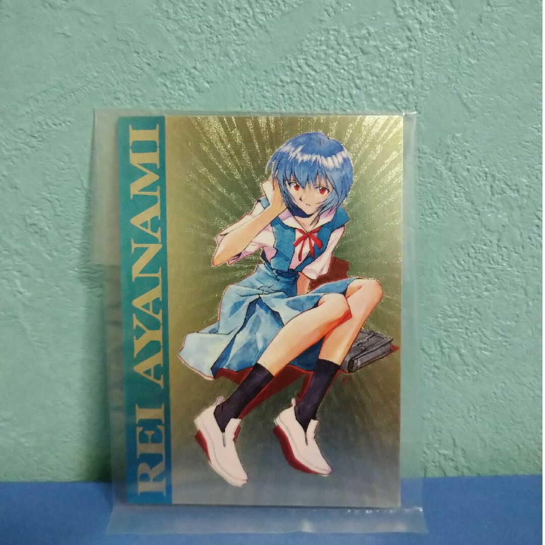 BANDAI - カードダス 新世紀エヴァンゲリオン第弐集 綾波レイ プラチナ