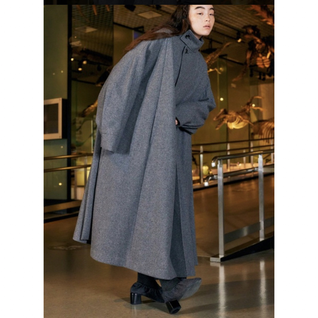 ENFÖLD 美品です⭐︎グレー ロングコート 36