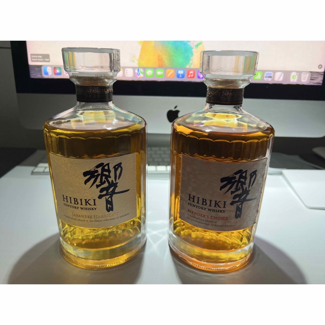 サントリー響21年 空き瓶箱あり未洗浄 響21年 空瓶箱