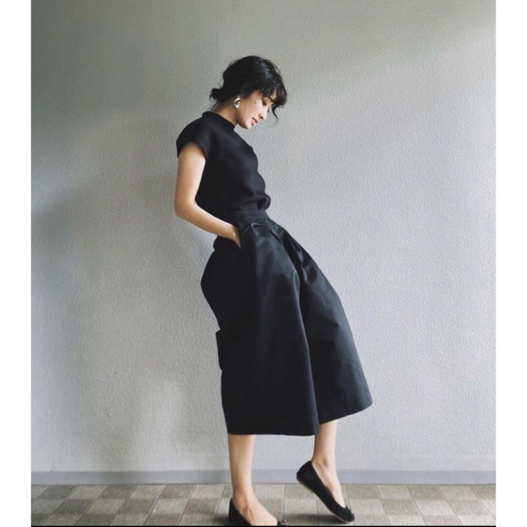 Nala ナラ ドレスパンツdress pants ブラック