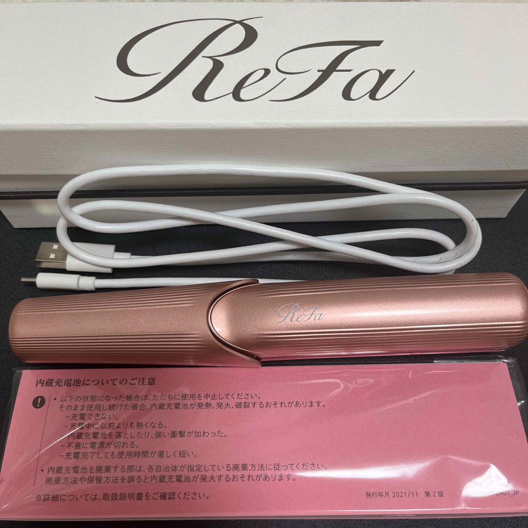ReFa RE-AI05A PINK ReFa RE-AI05A PINK ReFa BEAUTECH FINGER IRON
