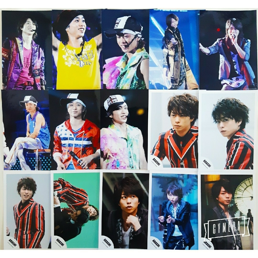 嵐 櫻井翔 公式写真500枚超＋ポストカード セット 公式写真89枚