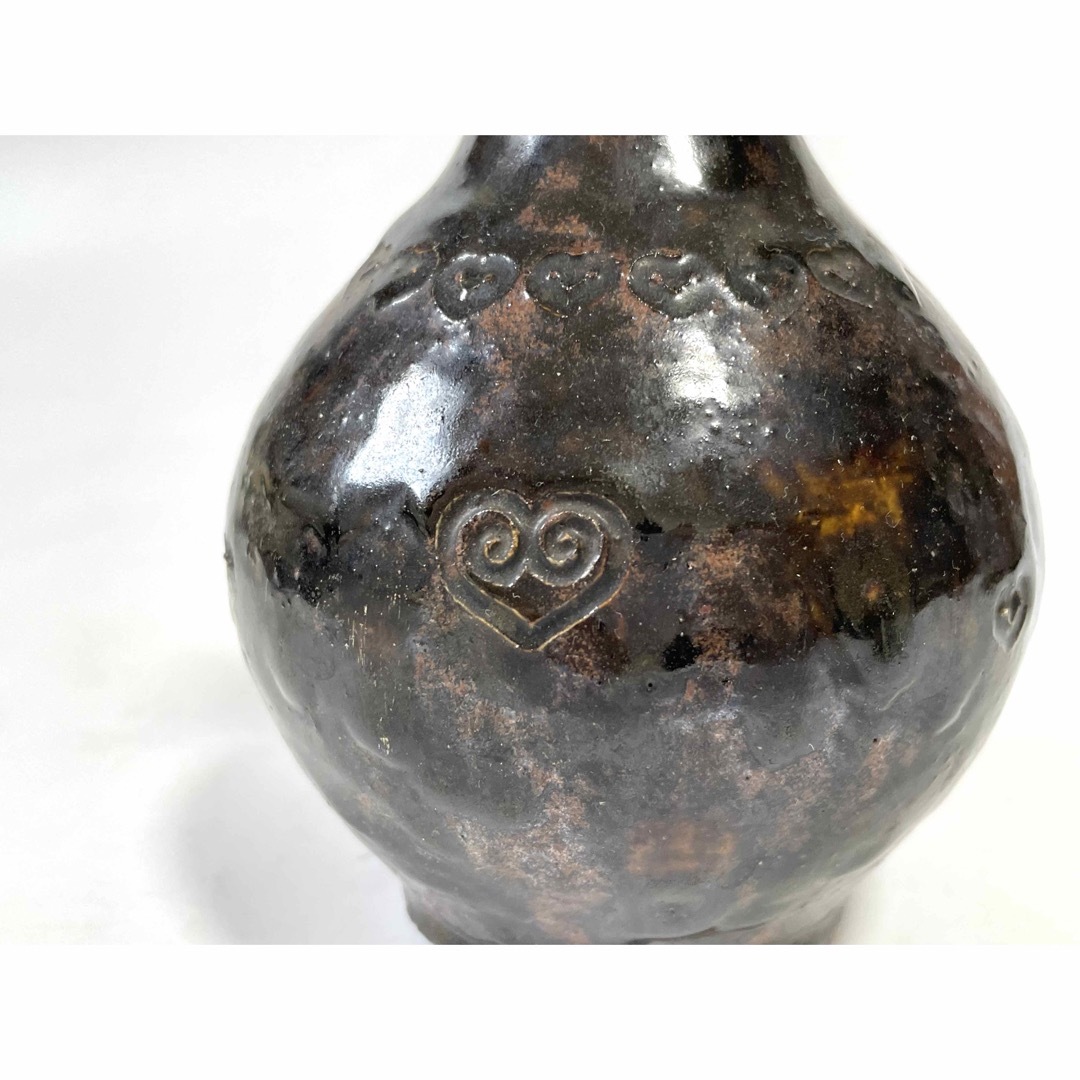 舩木研兒 鐵飴釉六角皿 舩木研児 布志名焼 角皿 民藝