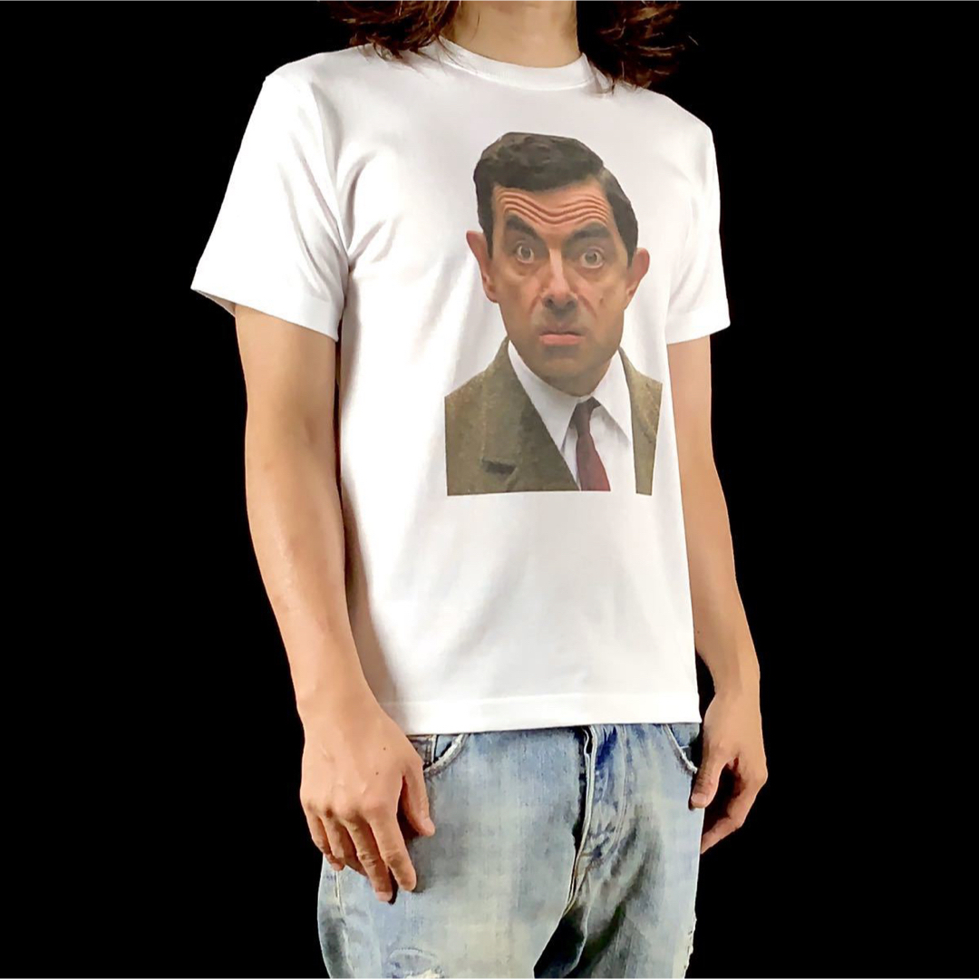 新品 Mr. Bean ミスター ビーン 海外 コメディアン 変顔 Tシャツ の