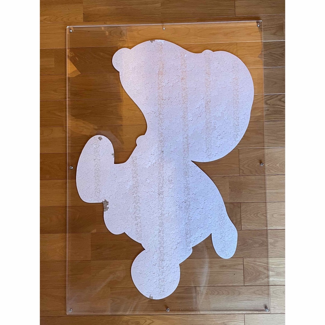 KAWS カウズ パズル「STAY STEADY」完成品 額装 アクリルフレームの