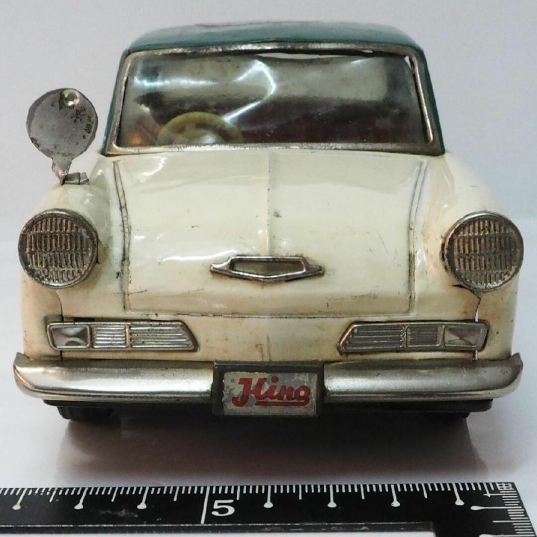 イチコー【日野コンテッサ 緑/白 ホイル1個交換ミラー自作】ブリキ